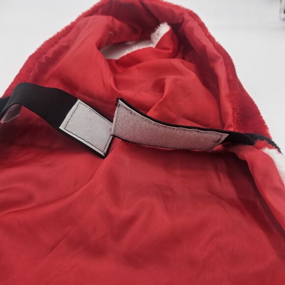 Santa Clause Suit Large Christmas Dog Coat Holiday Season Jacket Seasonal Outfit - Picture 3 of 6